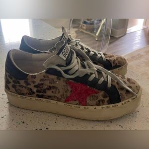 Golden goose- HI Star sneakers. In like new condition
